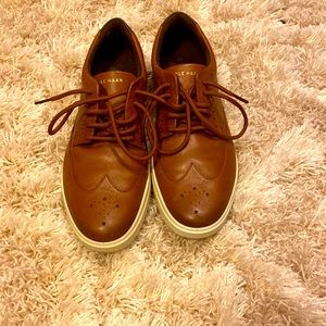 Men's 2.ZERØGRAND Laser Wingtip Oxford.
